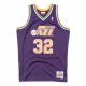 MITCHELL & NESS UTAH JAZZ KARL MALONE 91-92 #32 NBA SWINGMAN 2.0 JERSEY PURPLE