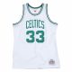 MITCHELL & NESS BOSTON CELTICS LARRY BIRD 1985-86' #33 SWINGMAN 2.0 JERSEY WHITE