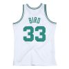 MITCHELL & NESS BOSTON CELTICS LARRY BIRD 1985-86' #33 SWINGMAN 2.0 JERSEY WHITE