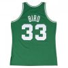 MITCHELL & NESS BOSTON CELTICS LARRY BIRD 1985-86' #33 SWINGMAN 2.0 JERSEY GREEN L