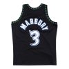 MITCHELL & NESS MINNESOTA TIMBERWOLVES STEPHEN MARBURY #03 SWINGMAN 2.0 JERSEY BLACK