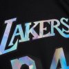 MITCHELL & NESS SHAQUILLE O'NEAL LOS ANGELES LAKERS IRIDESCENT SWINGMAN JERSEY BLACK