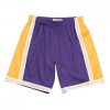 MITCHELL & NESS NBA LOS ANGELES LAKERS SWINGMAN SHORTS PURPLE S