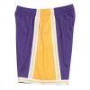 MITCHELL & NESS NBA LOS ANGELES LAKERS SWINGMAN SHORTS PURPLE