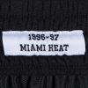 Mitchell & Ness shorts Swingman Shorts Miami Heat Road 1996-97 BLACK