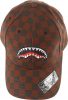 SPRAYGROUND SMOOTH CHECK CAP BROWN ONE