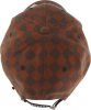 SPRAYGROUND SMOOTH CHECK CAP BROWN ONE