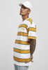 STARTER STARTER LOGO STRIPED TEE WHITE/YELLOW