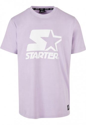 STARTER STARTER LOGO TEE LILAC