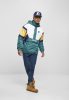 STARTER STARTER COLOR BLOCK HALF ZIP RETRO JACKET RETRO GREEN/WHT/BY/S PRPL