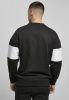 STARTER STARTER BLOCK CREWNECK BLACK/WHITE