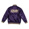 MITCHELL & NESS TORONTO RAPTORS CNY SATIN JACKET PURPLE