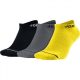 JORDAN JUMPMAN NO-SHOW SOCKS (3 PAIR) BLACK/DARK GREY/OPTI YELLOW