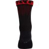 NIKE ELITE SOCK BLACK/HABANERO RED/WHITE