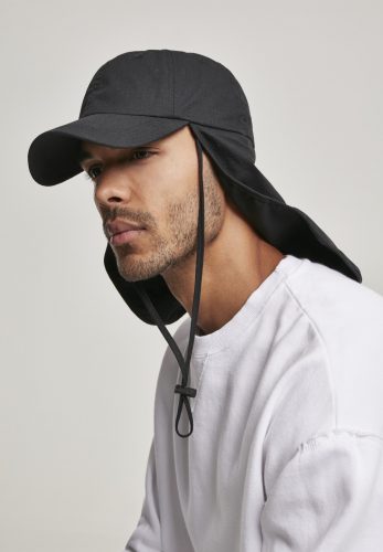 URBAN CLASSICS CAP WITH SUN PROTECTION BLACK