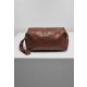 URBAN CLASSICS IMITATION LEATHER COSMETIC POUCH BROWN