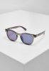 URBAN CLASSICS SUNGLASSES ITALY WITH CHAIN GREY/SILVER/SILVER