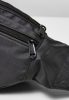 URBAN CLASSICS RECYCLED RIBSTOP DOUBLE ZIP SHOULDER BAG BLACK