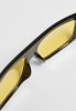 URBAN CLASSICS SUNGLASSES RAJA WITH STRAP BLACK/YELLOW