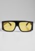 URBAN CLASSICS SUNGLASSES RAJA WITH STRAP BLACK/YELLOW