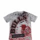 MITCHELL & NESS CHICAGO BULLS NBA TEAM BURST SUBLIMATED SS TEE  WHITE