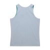 Mitchell & Ness NBA Reversible Mesh Practice Tank Vintage Logo Detroit Pistons Multi-Blue M