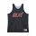 Mitchell & Ness NBA Reversible Mesh Practice Tank Vintage Logo Miami Heat Multi-Black M