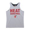 Mitchell & Ness NBA Reversible Mesh Practice Tank Vintage Logo Miami Heat Multi-Black M