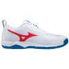 MIZUNO WAVE SUPERSONIC 2 WHITE / IGNITION RED / FRENCH BLUE