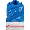 MIZUNO WAVE VOLTAGE MID FRENCH BLUE / WHITE / IGNITION RED