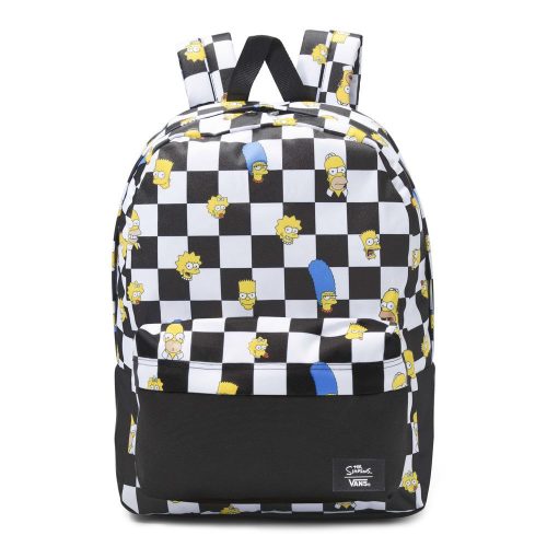 VANS THE SIMPSONS OLD SKOOL III BACKPACK BLACK/WHITE