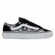 VANS STYLE 36 (BANDANA) BLACK/TRUEWHITE