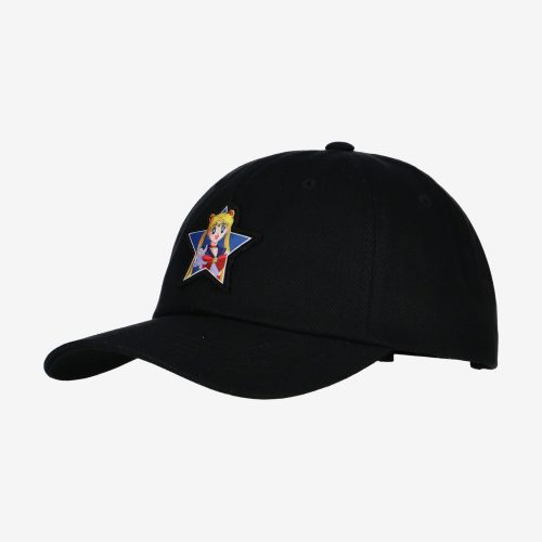 VANS X SAILOR MOON PRETTY GUARDIANS CURVED BILL JOCKEY CAP BLACK