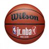 WILSON JR NBA FAM LOGO INDOOR OUTDOOR BSKT White/Brown 7