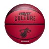 Wilson 2024 NBA Team City Collector Miami Heat Red 7