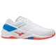 MIZUNO WAVE STEALTH NEO WHITE / IGNITION RED / FRENCH BLUE